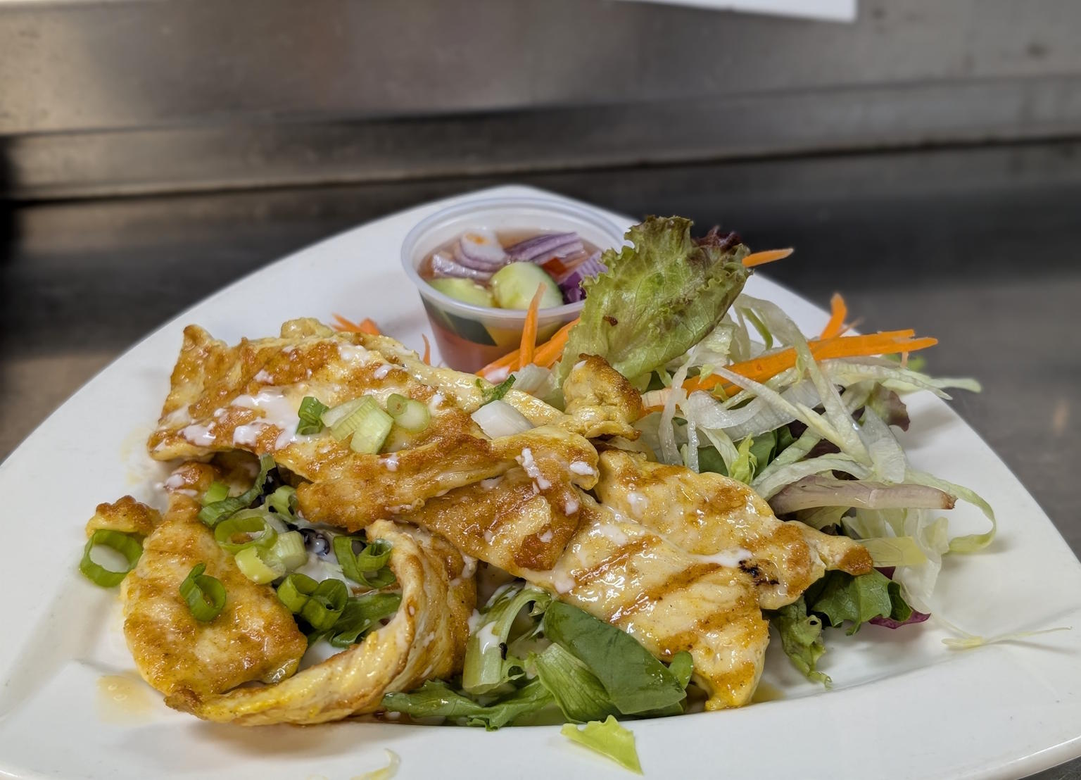 Chicken Satay on the Grill dish